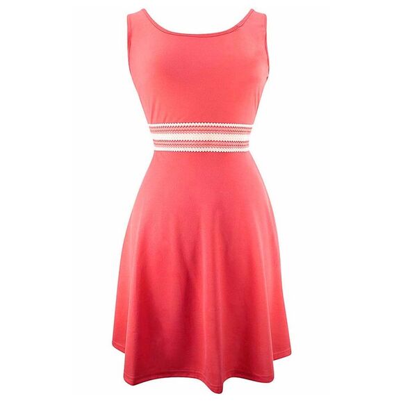 Sleeveless Summer Skater Dress - Picture 1 of 8